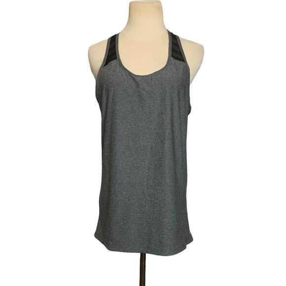 Adidas gray racer back tank top size large - Picture 1 of 8